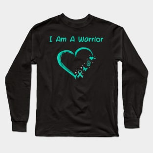 I am a Warrior Cervical Cancer Awareness gift Long Sleeve T-Shirt